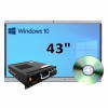 Интерактивная панель 43" (встроенный ПК, Win10) - «globural.ru» - Краснотурьинск