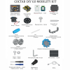 Robo kit DIYGO Мобильный робот с колесами всенаправленного движения - «globural.ru» - Краснотурьинск
