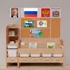 Уголок патриотического воспитания для дошкольников "Россия" Стандартный - «globural.ru» - Краснотурьинск