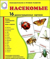 Демонстрационные карточки "Насекомые" - «globural.ru» - Краснотурьинск