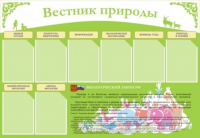 Стенд "Вестник природы" (вариант 4) - «globural.ru» - Краснотурьинск