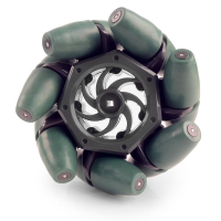 Технологичное колесо Mecanum 4" Mecanum Wheel 4" для конструктора VEX (4 штуки в упаковке) - «globural.ru» - Краснотурьинск