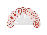 Касса-веер цифр от 0 до 20 - «globural.ru» - Краснотурьинск