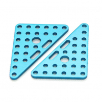 Треугольная пластина из анодированного алюминия Triangle Plate 6*8 (Pair) - «globural.ru» - Краснотурьинск