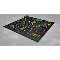Соревновательное поле с элементами MakeX Stater Arenas Kit - «globural.ru» - Краснотурьинск
