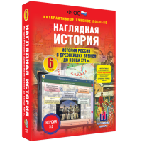 Наглядная история. История России с древнейших времен до конца XVI века. 6 класс - «globural.ru» - Краснотурьинск
