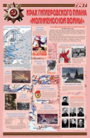 Плакат "Великая Отечественная война: Крах гитлеровского плана «молниеносной войны»" - «globural.ru» - Краснотурьинск