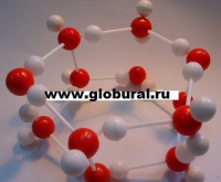 Модель "Кристаллическая решетка льда" (демонстрационная) - «globural.ru» - Краснотурьинск