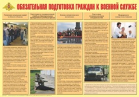 Плакат "Обязательная подготовка граждан к военной службе" - «globural.ru» - Краснотурьинск