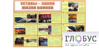 Стенд "Уставы закон жизни воинов" - «globural.ru» - Краснотурьинск