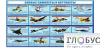 Стенд "Боевые самолеты и вертолеты" - «globural.ru» - Краснотурьинск