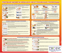 Стенд "Первая доврачебная неотложная помощь" - «globural.ru» - Краснотурьинск