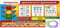 Стенд "Правила дорожного движения" (вариант 2) - «globural.ru» - Краснотурьинск
