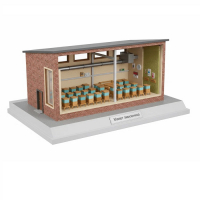 Макет зимовника - «globural.ru» - Краснотурьинск
