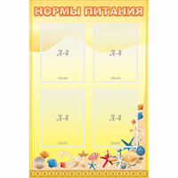 Стенд "Нормы питания" - «globural.ru» - Краснотурьинск
