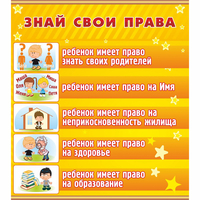 Стенд "Знай свои права" - «globural.ru» - Краснотурьинск