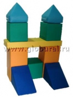 Мягкий модуль-конструктор "Городок" 1 (ВИК) - «globural.ru» - Краснотурьинск