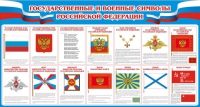 Стенд "Государственные и военные символы РФ" - «globural.ru» - Краснотурьинск