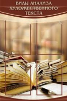 Стенд "Виды анализа художественного текста" - «globural.ru» - Краснотурьинск