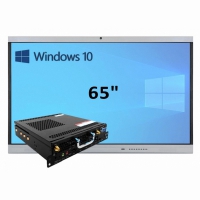 Интерактивная панель 65" (встроенный ПК Win10, Intel i5) - «globural.ru» - Краснотурьинск