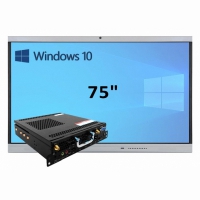 Интерактивная панель 75" (встроенный ПК, Win10, Intel i5) - «globural.ru» - Краснотурьинск