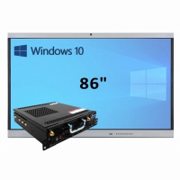 Интерактивная панель 86" (встроенный ПК Win10, Intel i5) - «globural.ru» - Краснотурьинск