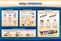 Стенд "Виды перевязок" - «globural.ru» - Краснотурьинск