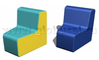 Косоугольный стул 44*60*60/32см (ВИК) - «globural.ru» - Краснотурьинск