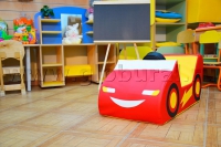 Напольная игрушка "Машинка - гонка" с аппликацией (ВИК) - «globural.ru» - Краснотурьинск