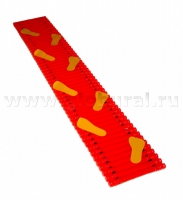 Дорожка массажная со следами(в чехле из кожи) - «globural.ru» - Краснотурьинск