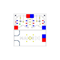 Соревновательное поле с элементами MakeX 2019 City Guardian Arena Expansion Kit for Blue Planet - «globural.ru» - Краснотурьинск