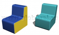 Прямоугольный стул 30*35*45/20см (ВИК) - «globural.ru» - Краснотурьинск