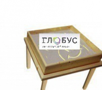 Стол на ножках для рисования песком светозвуковой - «globural.ru» - Краснотурьинск