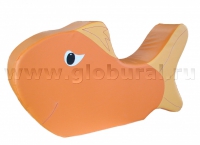 Напольная игрушка "Рыбка" с аппликацией (ВИК) - «globural.ru» - Краснотурьинск