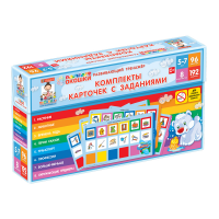 Развивающий тренажёр "Разноцветные окошки" 5-7 лет. Дополнительный набор карточек к базовому комплекту - «globural.ru» - Краснотурьинск