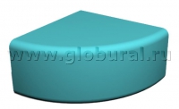 Угловой пуфик 60*60*32см (ВИК) - «globural.ru» - Краснотурьинск