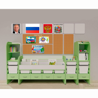 Уголок патриотического воспитания для дошкольников "Россия" Максимальный - «globural.ru» - Краснотурьинск