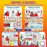 Стенд "Пожарная безопасность" (вариант 2 в ассортименте) - «globural.ru» - Краснотурьинск