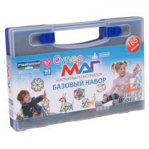 Магнитный конструктор Супермаг. Базовый набор 5-7 лет - «globural.ru» - Краснотурьинск