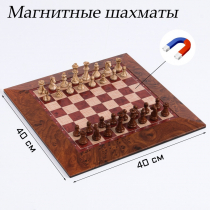 Шахматы магнитные доска и фигуры из пластика - «globural.ru» - Краснотурьинск