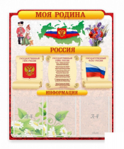Стенд "Наша родина Россия" - «globural.ru» - Краснотурьинск