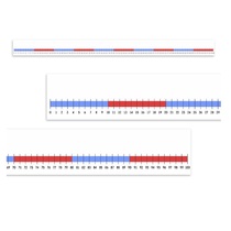 Нумирошка. Числовая прямая 0-100 по методике Нумикон - «globural.ru» - Краснотурьинск