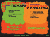 Основы пожарной  безопасности. (Электронное учебное пособие по курсу ОБЖ) - «globural.ru» - Краснотурьинск