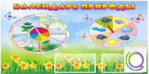 Стенд "Календарь природы" (вариант 2) - «globural.ru» - Краснотурьинск