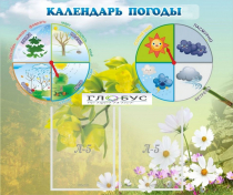 Стенд "Календарь погоды" - «globural.ru» - Краснотурьинск
