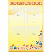 Стенд "Нормы питания" - «globural.ru» - Краснотурьинск