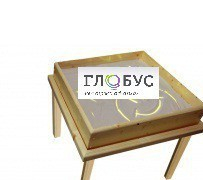 Стол на ножках для рисования песком светозвуковой - «globural.ru» - Краснотурьинск