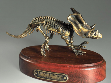 Модель скелета динозавра Pentaceratops - «globural.ru» - Краснотурьинск