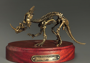Модель скелета динозавра Styracosaurus - «globural.ru» - Краснотурьинск