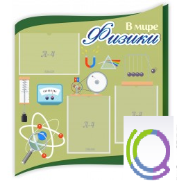Стенд "В мире физики" - «globural.ru» - Краснотурьинск